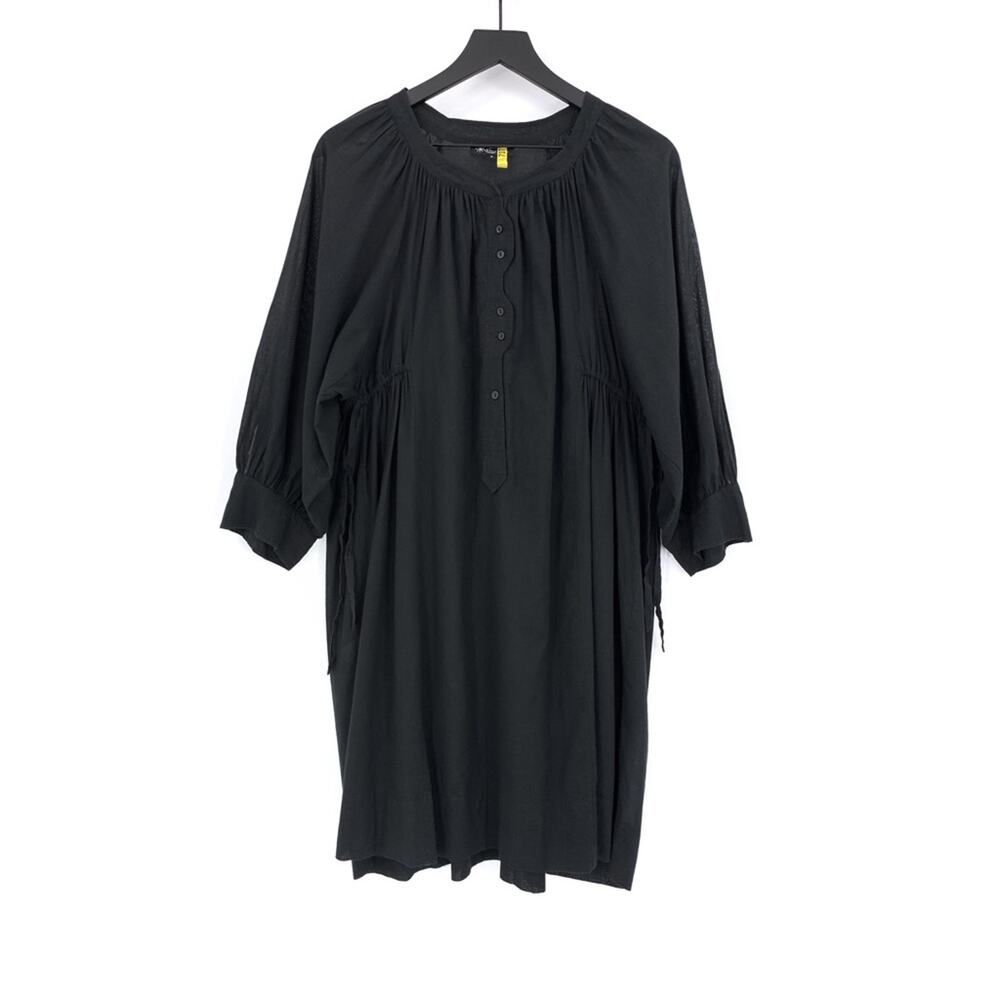 ISABEL MARANT Étoile Cotton Tunic Dress Black 3